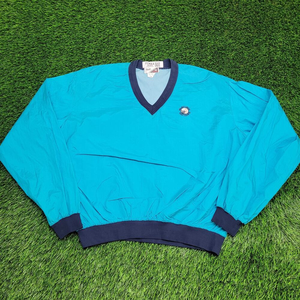 Vintage Walnut-Creek Golfer Jacket Large 25x24 Windbreaker